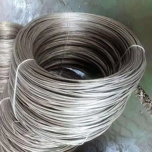 Galvanized steel wire rope 6*19S+IWRC 6*36SW+IWRC for hoist crane - Image 2