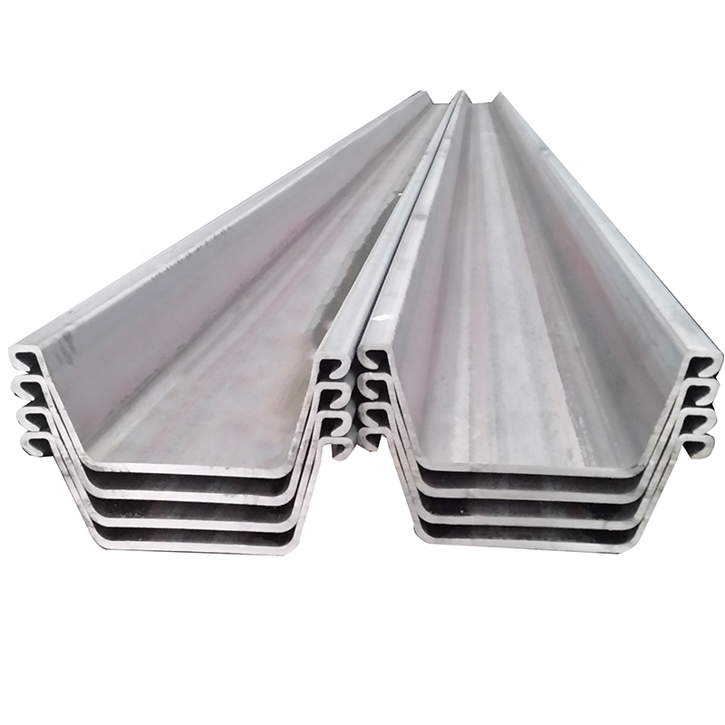 A53 Gr.A A656 Gr.50 U-Shaped Steel Sheet Pile